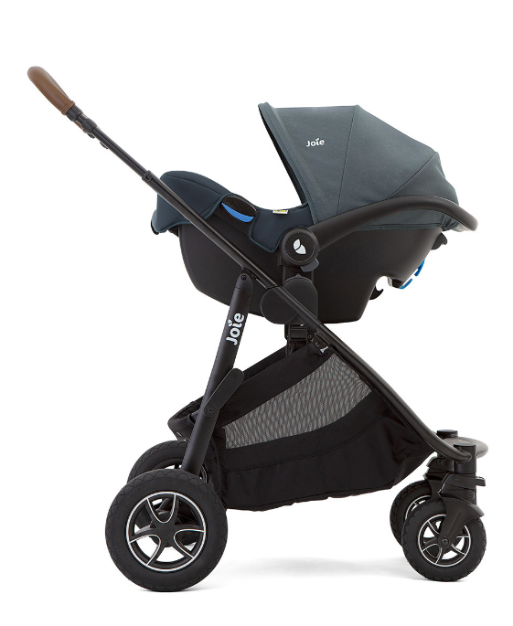 Joie carucior multifunctional 3in1 Chrome 0m+ Chrome Shale /i-Snug Lagoon