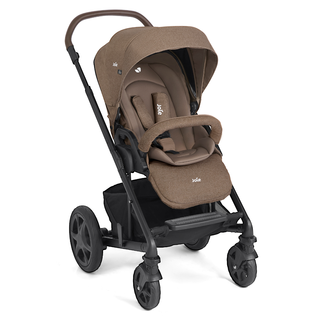 Joie carucior multifunctional 3in1  Chrome DLX cu Scoica i-Snug 0m+ Toffee