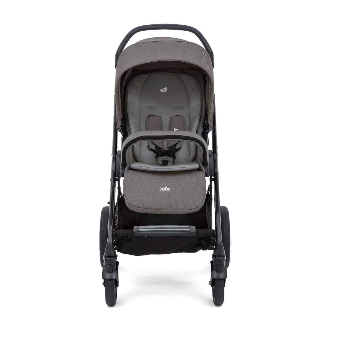 Joie carucior multifunctional 3in1 Chrome si Landou Foggy Gray cu scoica i-Snug Gray Flannel