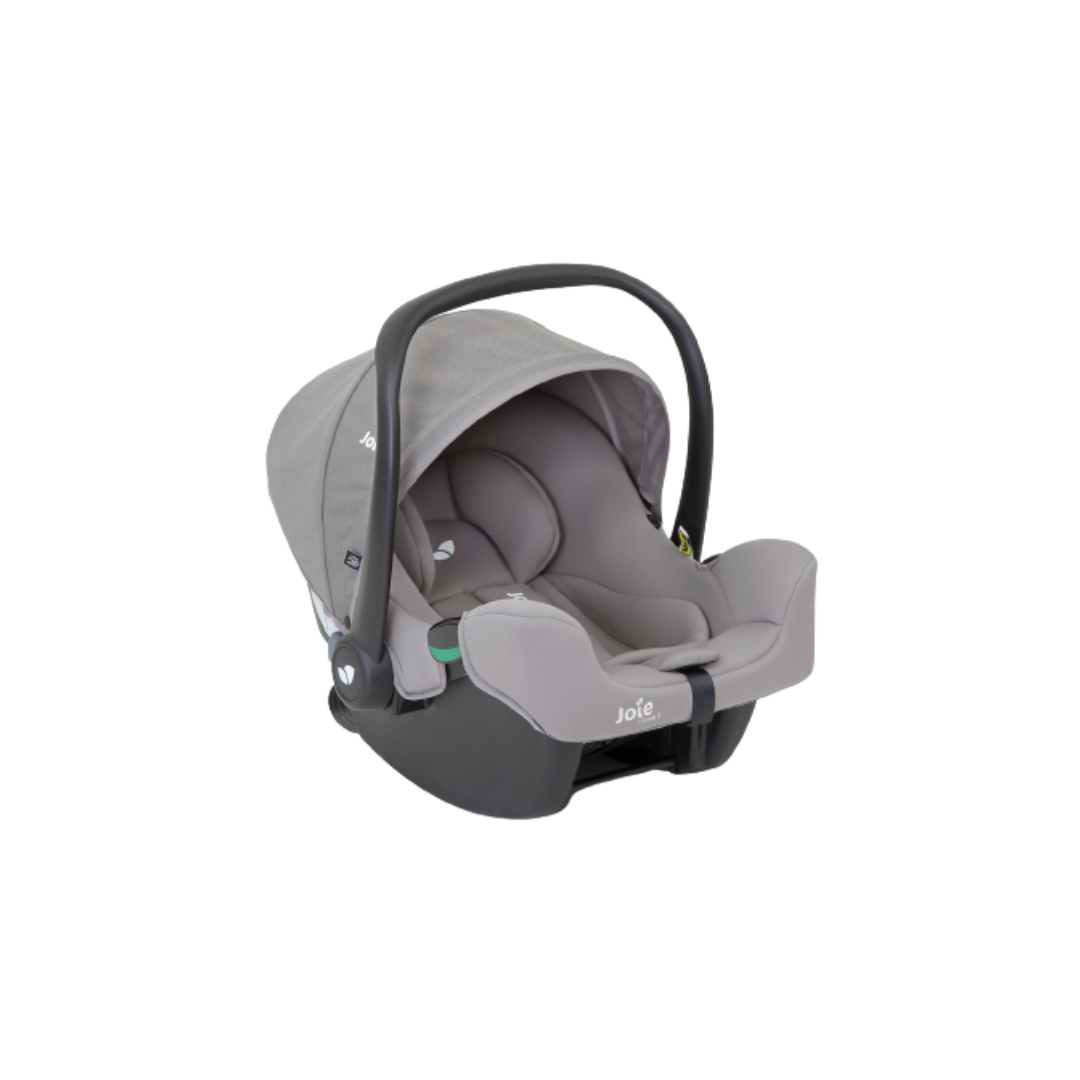 Joie carucior multifunctional 3in1 Chrome si Landou Foggy Gray cu scoica i-Snug Gray Flannel