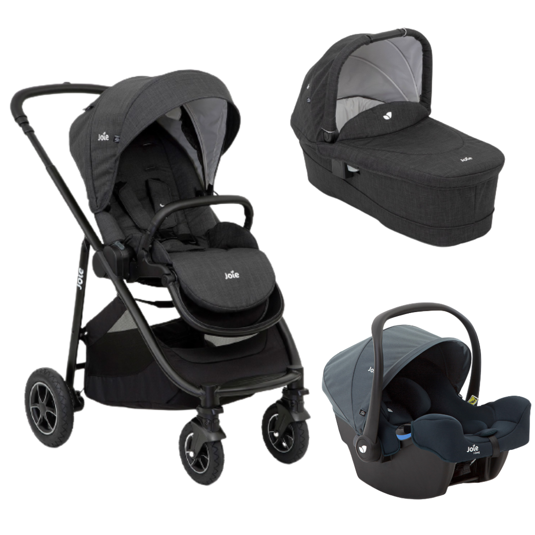 Joie carucior multifunctional 3in1 Versatrax 0m+ Pavement/i-Snug Lagoo Imagine principală a produsului
