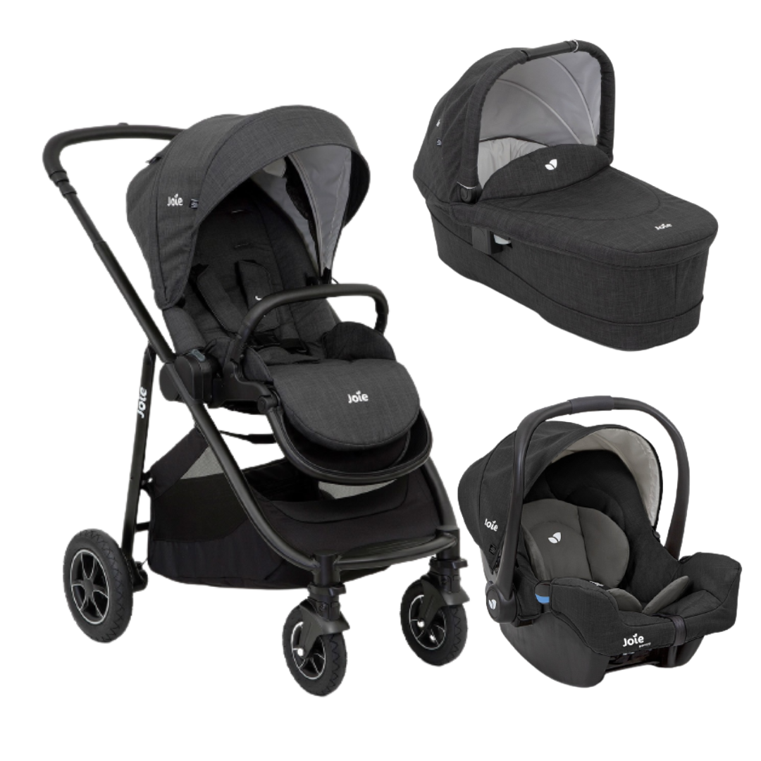 Joie carucior multifunctional 3in1 Versatrax 0m+ Pavement/Shale Imagine principală a produsului