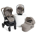 Joie carucior 3in1 Finiti Signature cu landou Ramble XL, scoica i-Starter 0m+ Maple