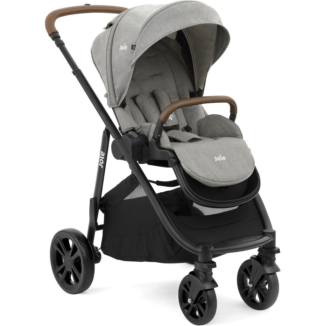 Joie carucior 3in1 Versatrax cu landou Ramble XL si scoica i-Snug 2 0m+ Pebble