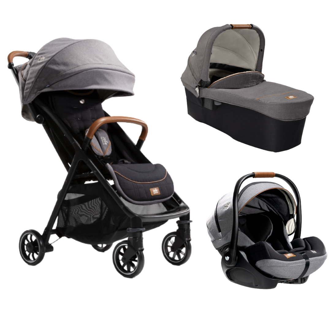 Joie carucior ultracompact 3in1 Parcel 0m+ Carbon / i-Level Carbon  Imagine principală a produsului