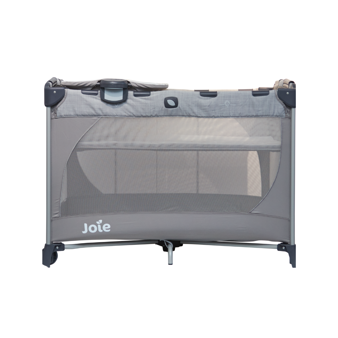 Joie Commuter Change patut pliant cu cosulet detasabil 0-15 kg Gray Stripes