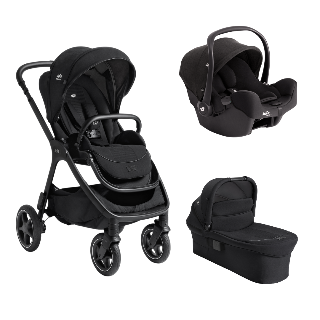 Joie carucior 3in1 Finiti Signature cu landou Ramble XL, scoica i-Snug 0m+ Eclipse