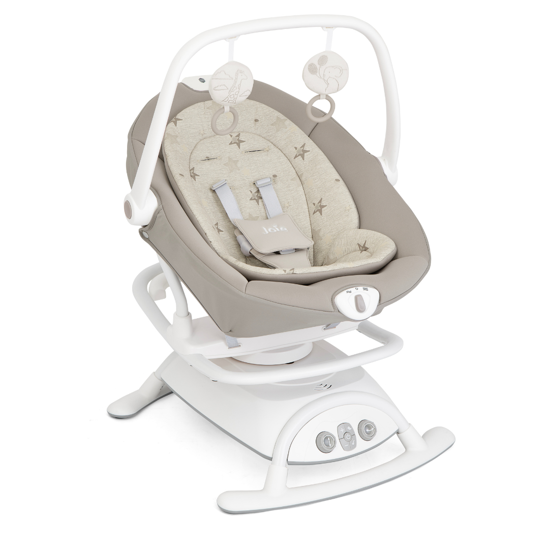 Joie Leagan si balansoar rotativ Sansa 2in1 cu adaptori la priza