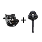 Joie scaun auto i-Size i-Harbour 40-105 cm 0-18 kg + Baza i-Size i-Base Encore, Signature Carbon