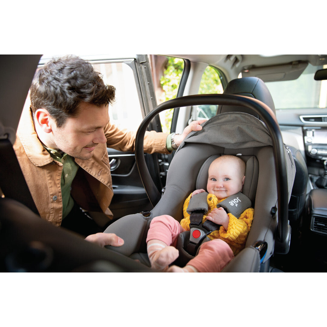 Joie scaun auto i-Snug 2 cu tetiera reglabila 40-75 cm 0-13 kg R129 Moonlight