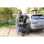 Joie scaun auto i-Snug 2 cu tetiera reglabila 40-75 cm 0-13 kg R129 Moonlight