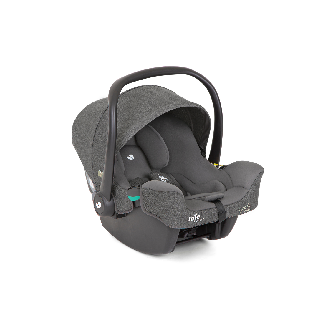Joie scaun auto i-Snug 2 cu tetiera reglabila 40-75 cm 0-13 kg R129 Shell Gray