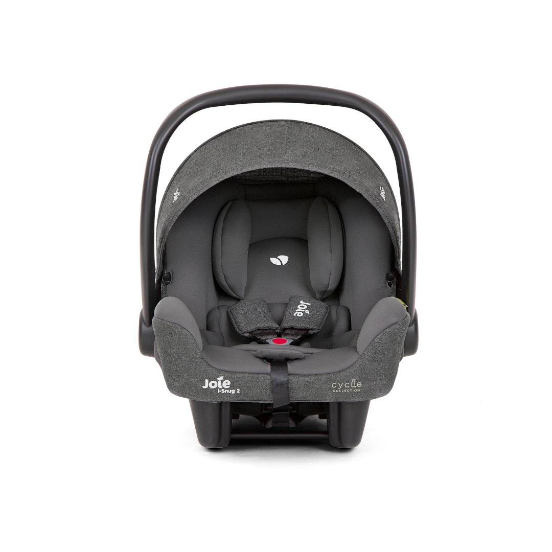 Joie scaun auto i-Snug 2 cu tetiera reglabila 40-75 cm 0-13 kg R129 Shell Gray