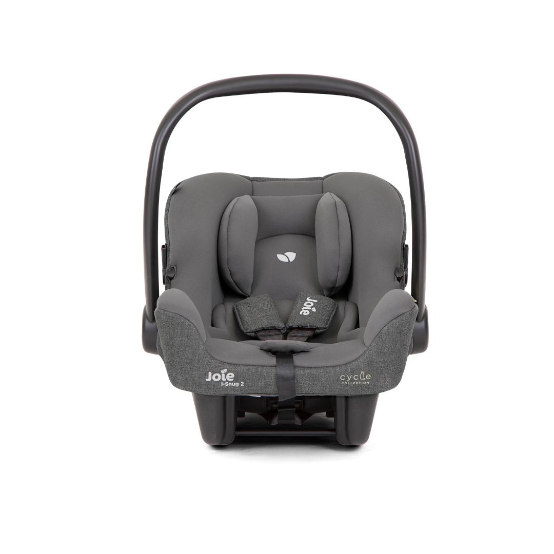 Joie scaun auto i-Snug 2 cu tetiera reglabila 40-75 cm 0-13 kg R129 Shell Gray