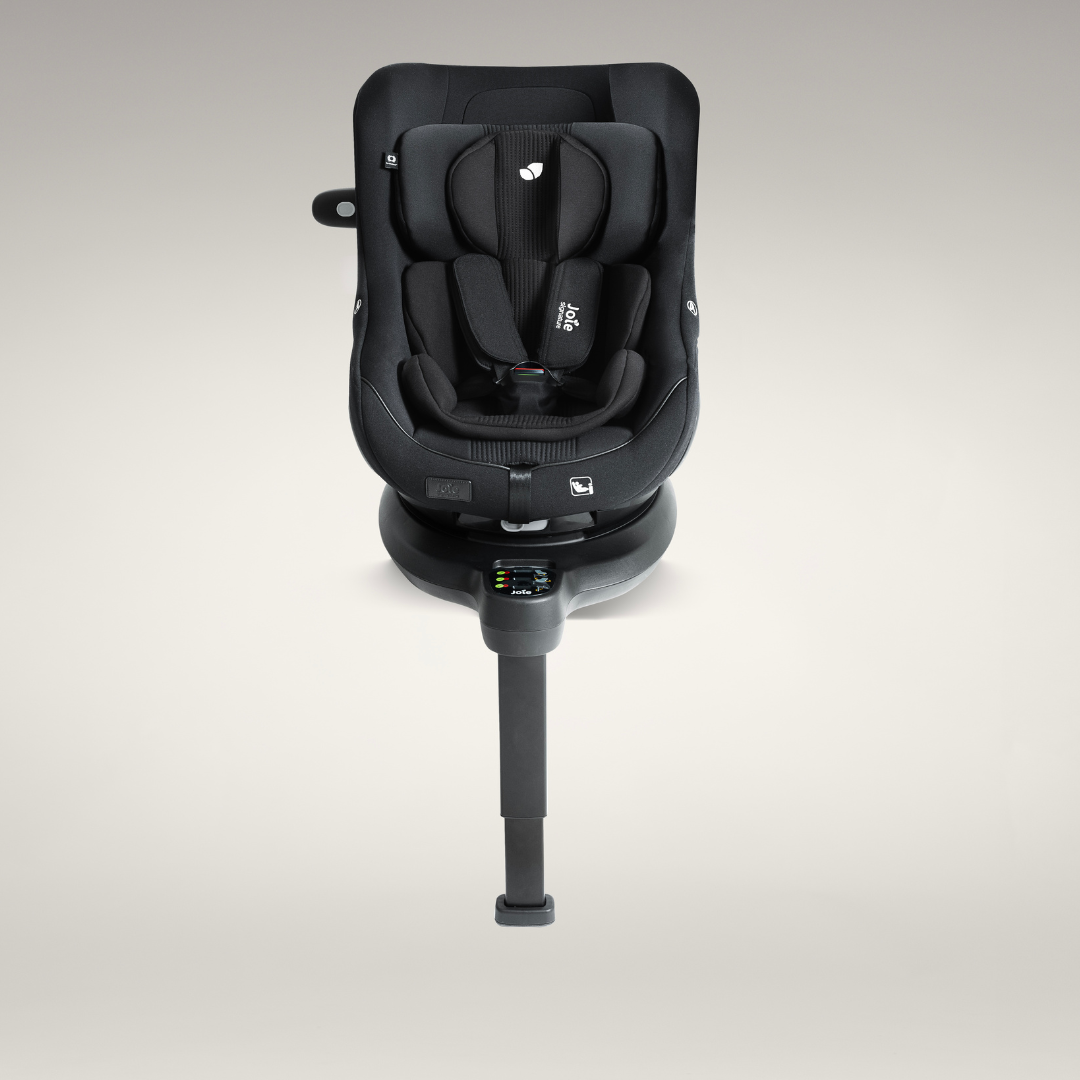 Joie scaun auto rotativ i-Size i-Harbour 40-105 cm + Baza i-Size i-Base Encore Signature Eclipse