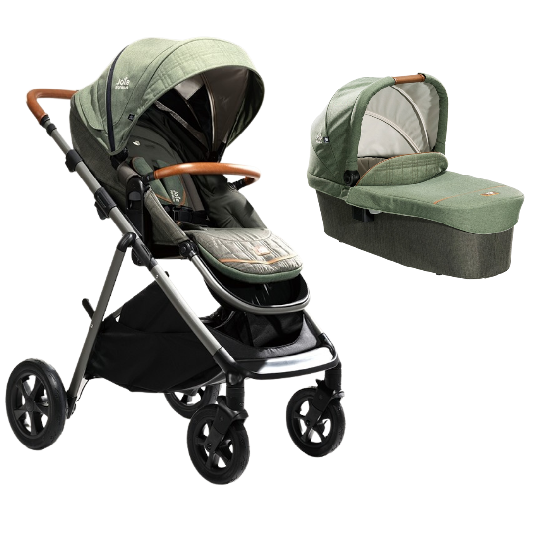 Joie carucior multifunctional 2in1 Aeria Signature 0m+, Pine 01 Imagine principală a produsului