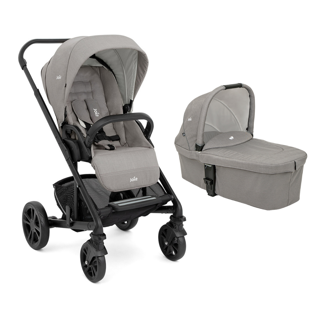 Joie carucior multifunctional 2in1 Chrome 0m+, Pebble 01