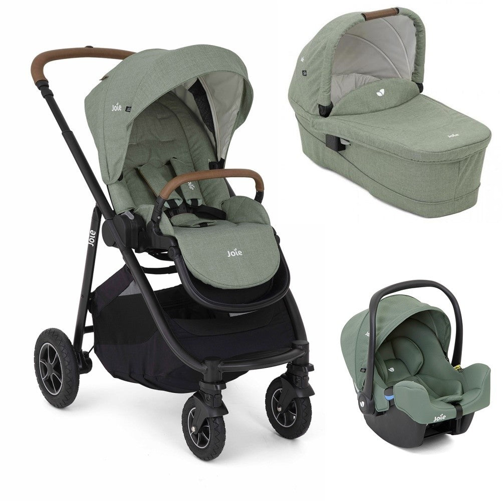 Joie carucior multifunctional Versatrax 3in1 landou Ramble XL scoica I-snug 0m+, Laurel Imagine principală a produsului