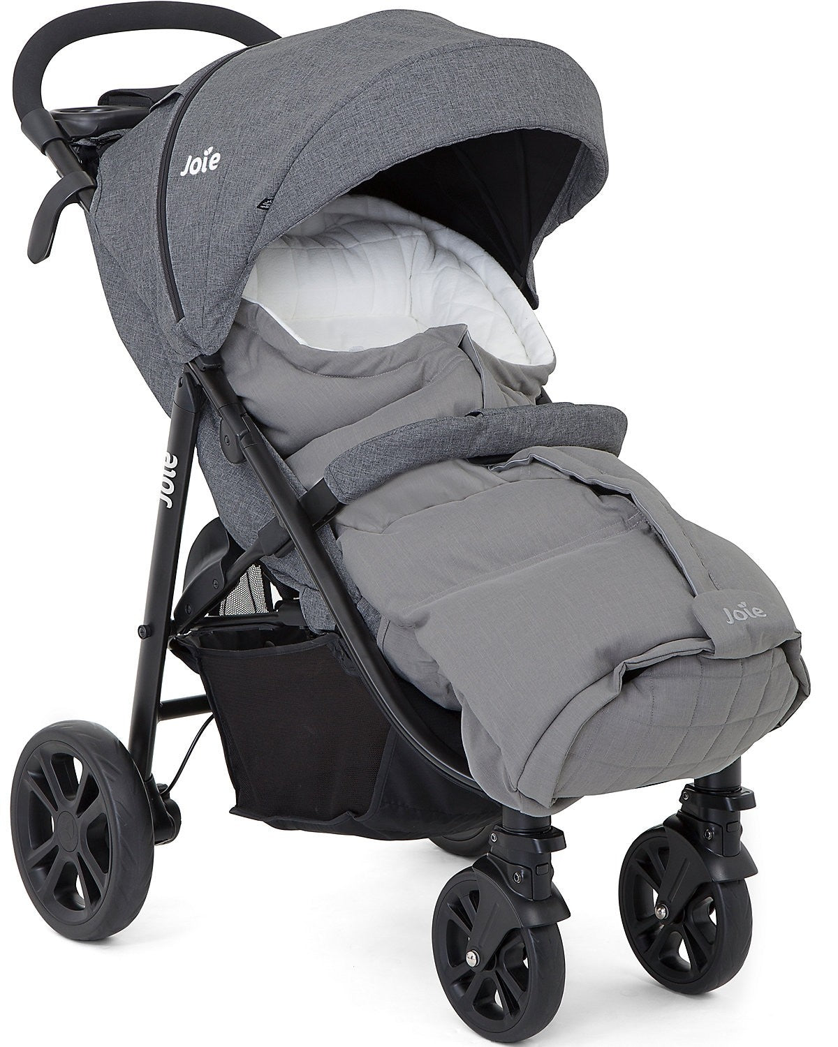 Joie sac de iarna Therma pentru carucioare Joie, Gray Flannel Imagine secundară a produsului