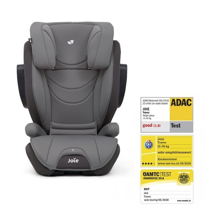 Joie Scaun auto Traver Isosafe 15-36 kg, Dark Pewter Imagine secundară a produsului