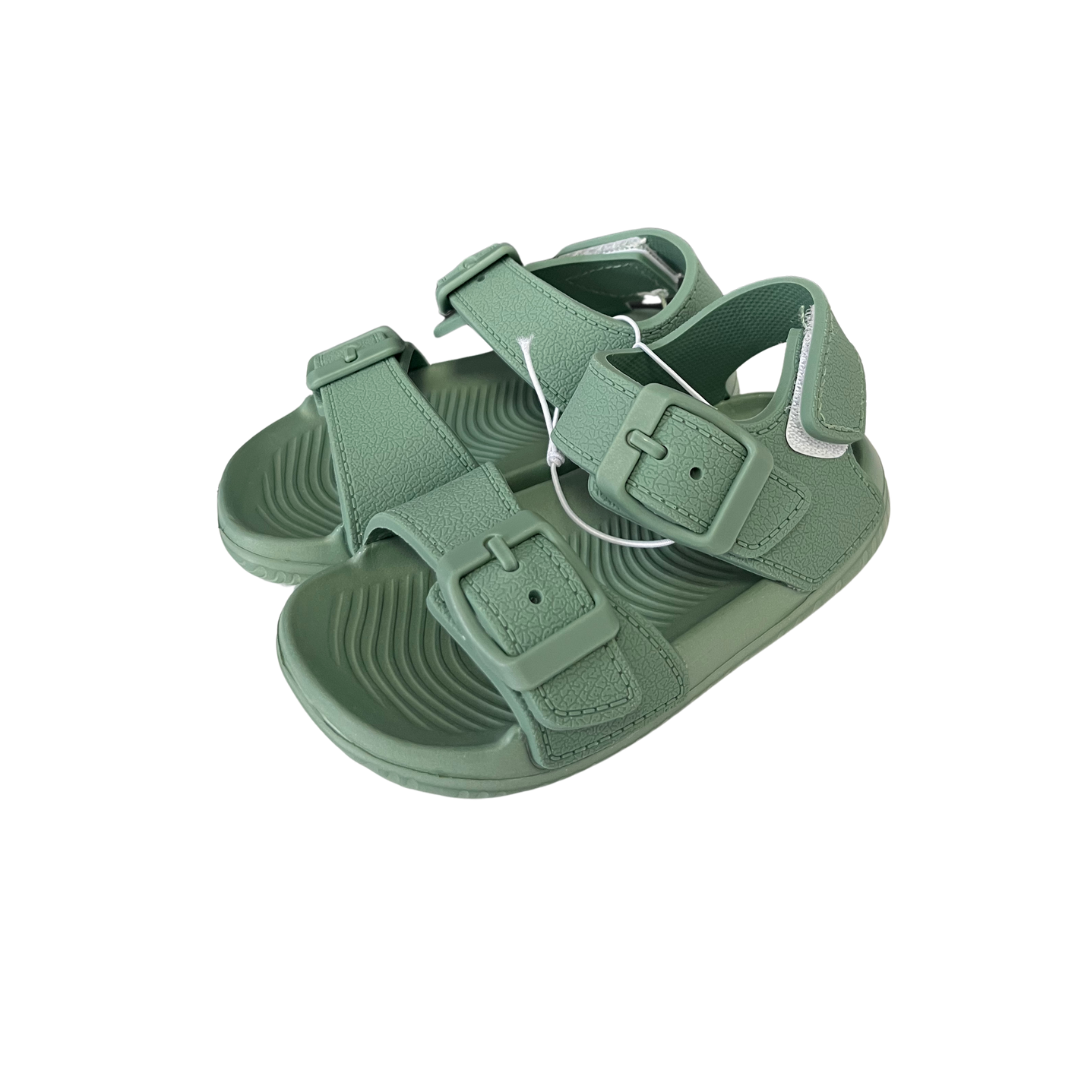 Jomix papuci baieti din cauciuc cu catarama si bareta calcai  19-29 Army Green Imagine principală a produsului