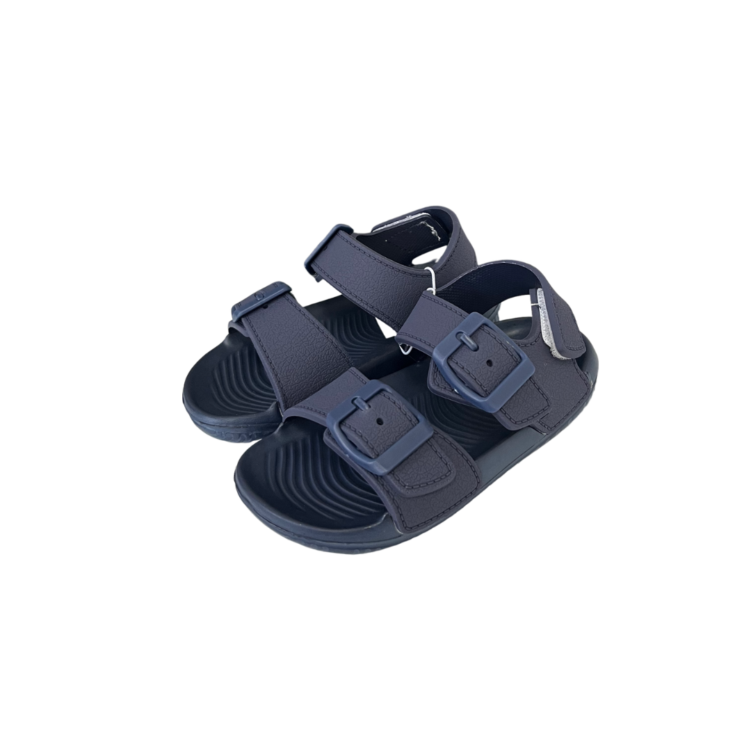Jomix papuci baieti din cauciuc cu catarama si bareta calcai  19-29 Navy Imagine principală a produsului