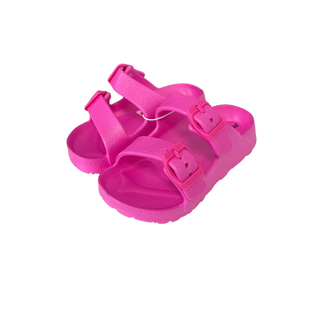 Jomix papuci fete din cauciuc cu catarama 24-29 Fucsia Imagine principală a produsului