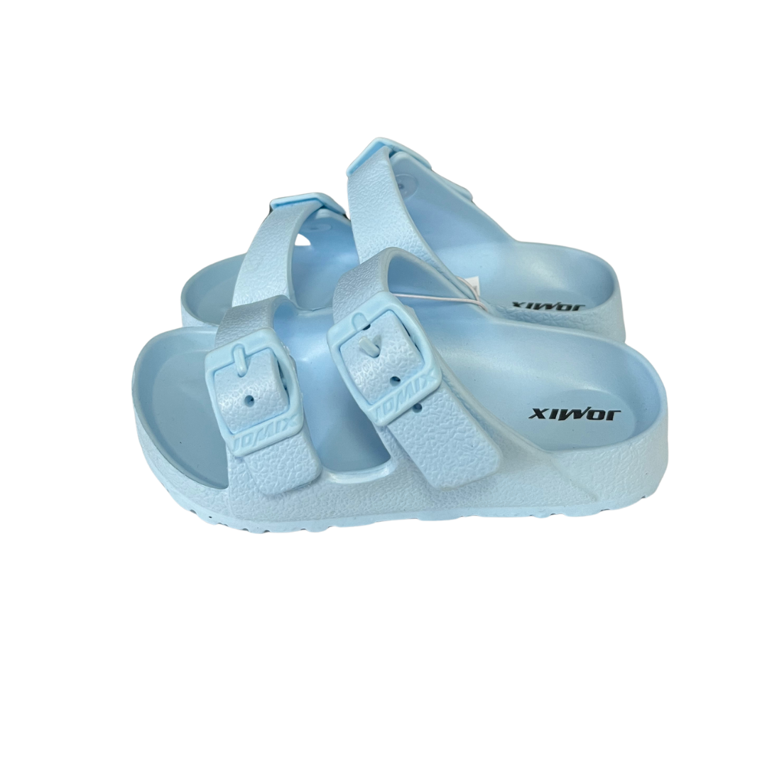 Jomix papuci unisex din cauciuc cu catarama 24-29 Light Blue Imagine secundară a produsului