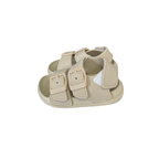 Jomix papuci unisex din cauciuc cu catarama si bareta calcai  19-29 Beige