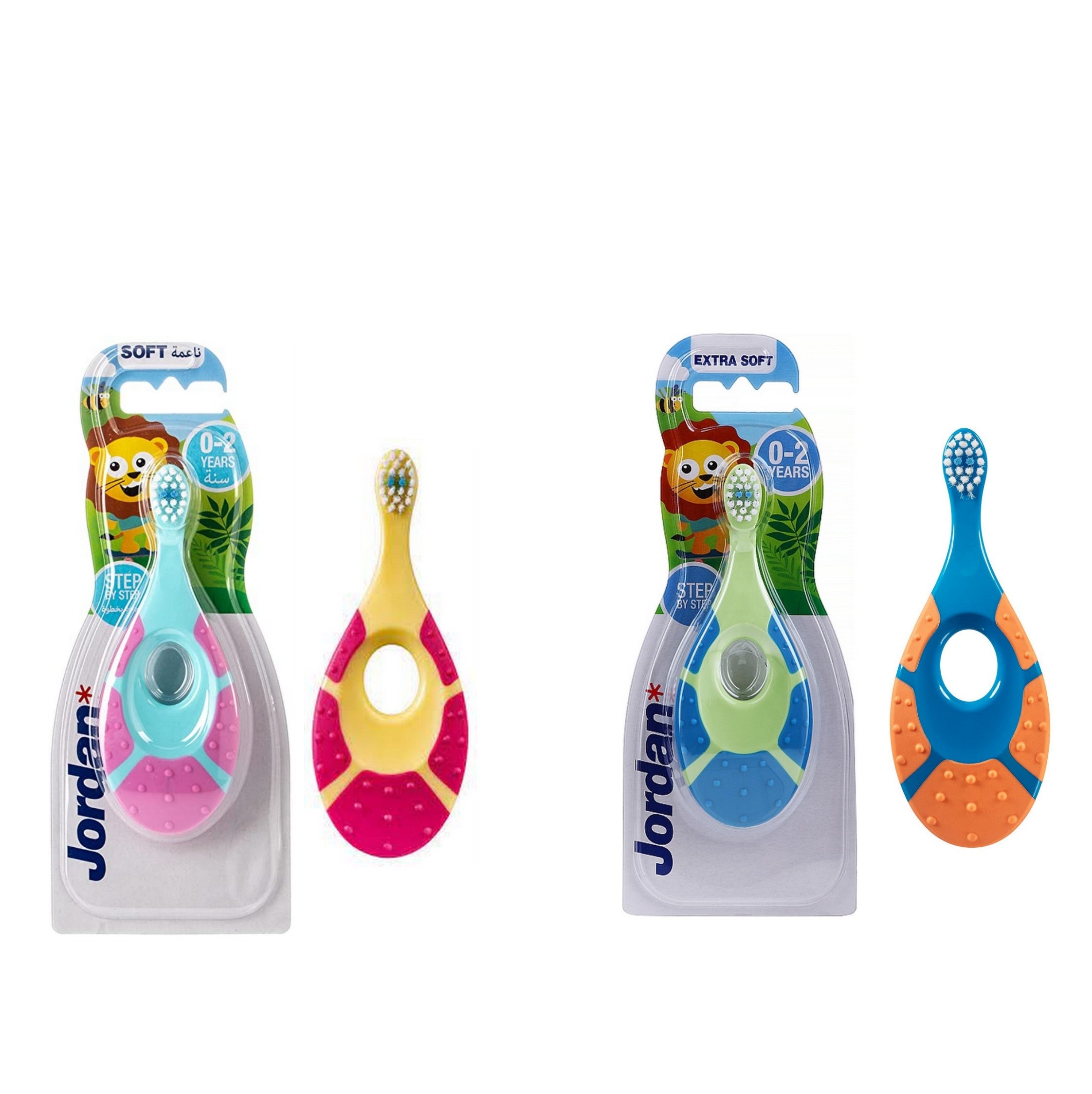 Jordan periuta pentru dinti Step By Step pentru 0-2 ani, Extra Soft  Imagine principală a produsului