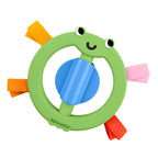 Fisher Price jucarie dentitie Ribbons Frog Activity Ring 3m+