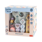 Trefl Wooden jucarie din lemn educativa 18m+ Babies And The Bear