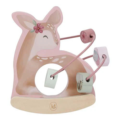 Little Dutch jucarie din lemn FSC 12m+ Fairy Garden Caprioara