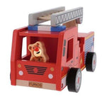 Trefl Wooden jucarie din lemn 18m+ Fire Truck