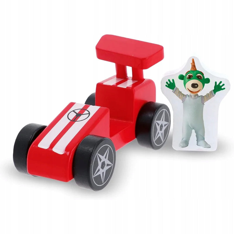 Trefl Wooden jucarie din lemn masinuta 12m+ Racing Car Red Imagine principală a produsului