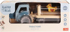 Trefl Wooden jucarie din lemn tractor cu animale 18m+