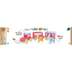 Trefl Wooden jucarie din lemn trenulet 18m+ Hello Africa