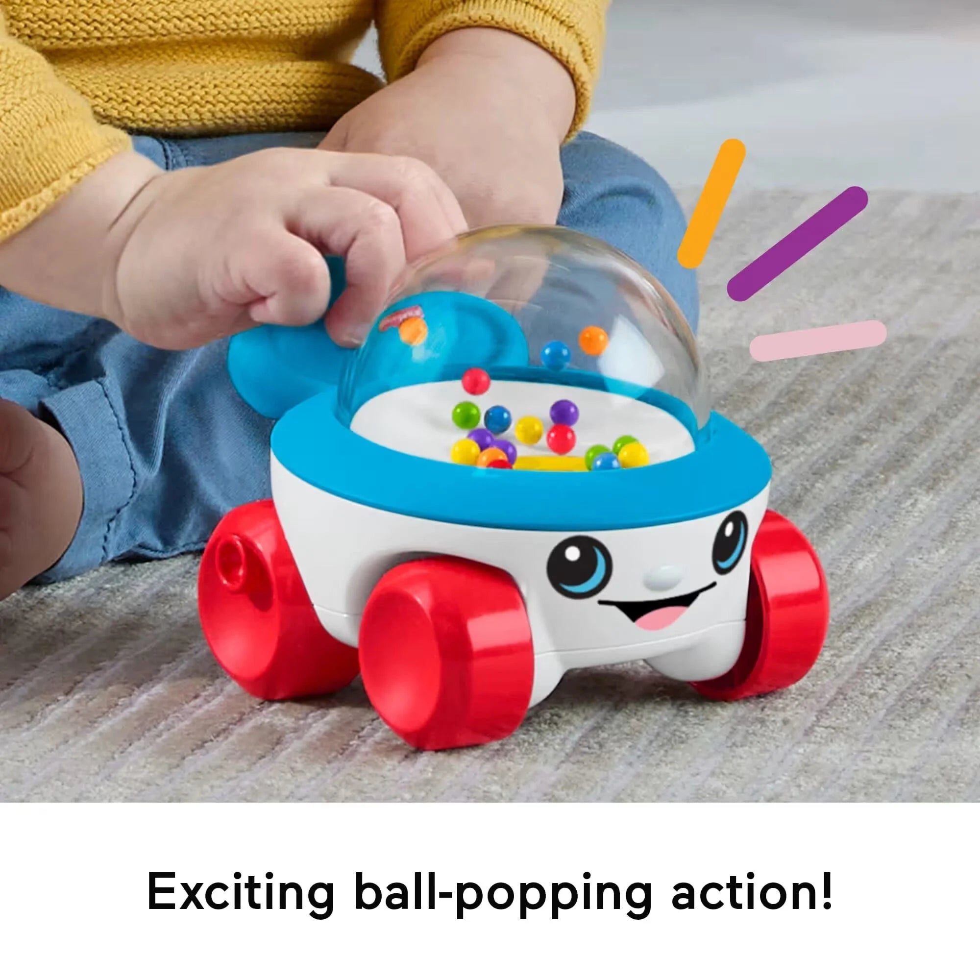 Fisher Price jucarie masinuta Corn Popper Vehicle 6m+