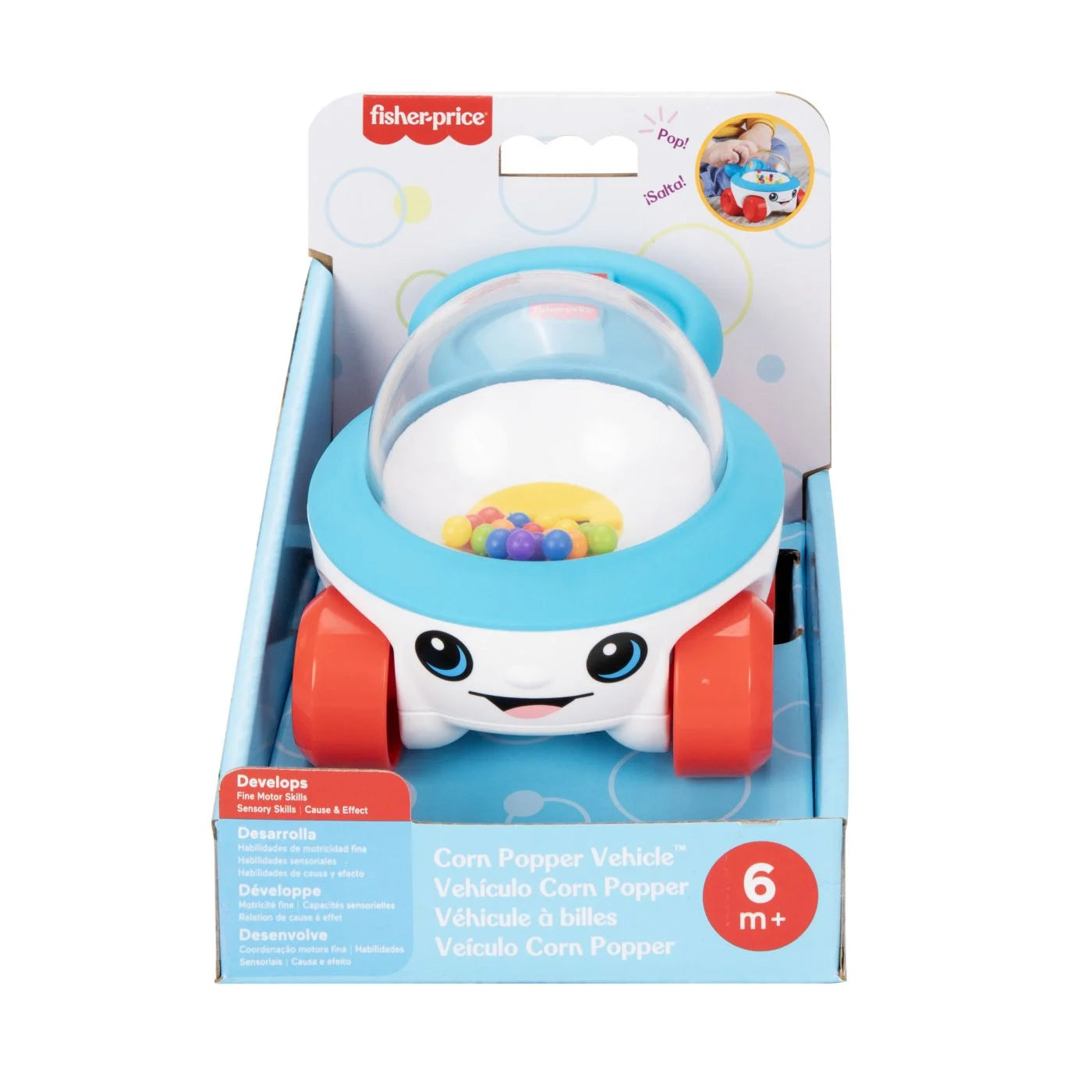 Fisher Price jucarie masinuta Corn Popper Vehicle 6m+