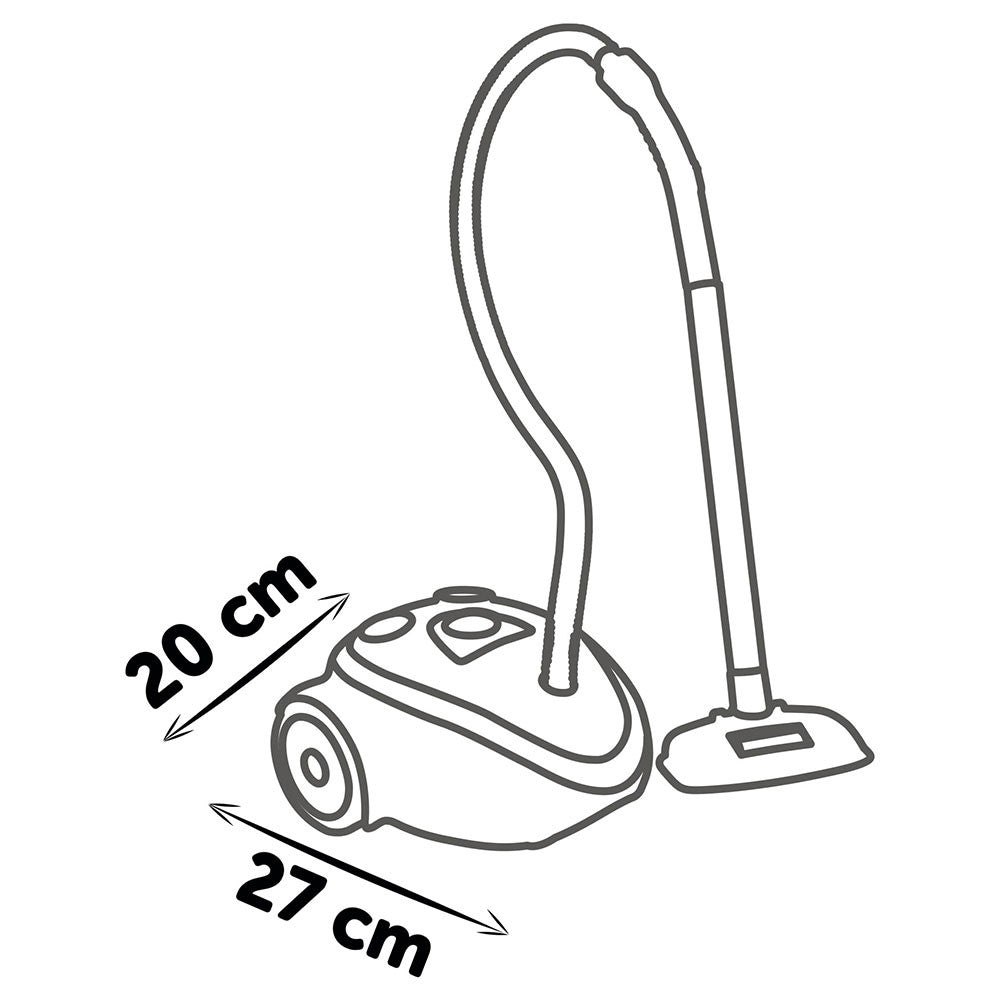 Smoby Jucarie Aspirator Vacuum Cleaner 3 ani+ Negru