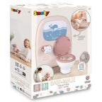 Smoby jucarie Baby Nurse toaleta crem cu accesorii 3 ani+