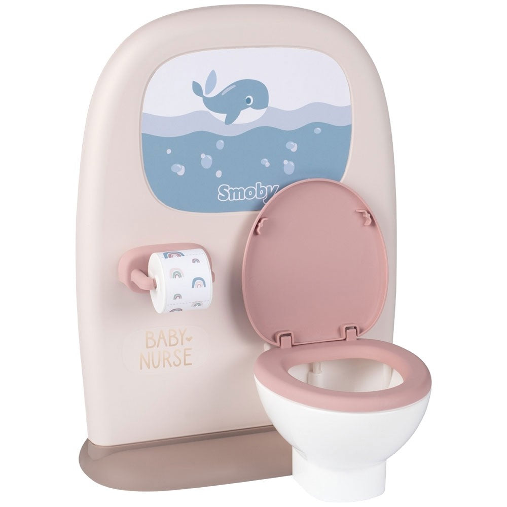 Smoby jucarie Baby Nurse toaleta crem cu accesorii 3 ani+ Imagine principală a produsului