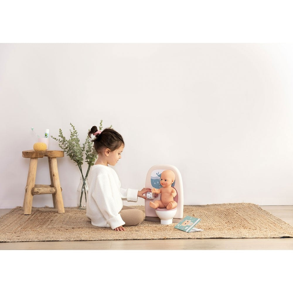 Smoby jucarie Baby Nurse toaleta crem cu accesorii 3 ani+