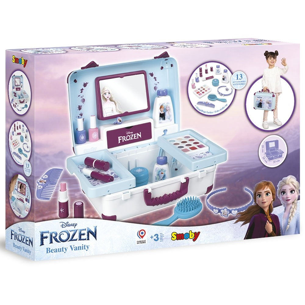 Smoby Jucarie Gentuta cosmetica Frozen Beauty Vanity 3 ani+
