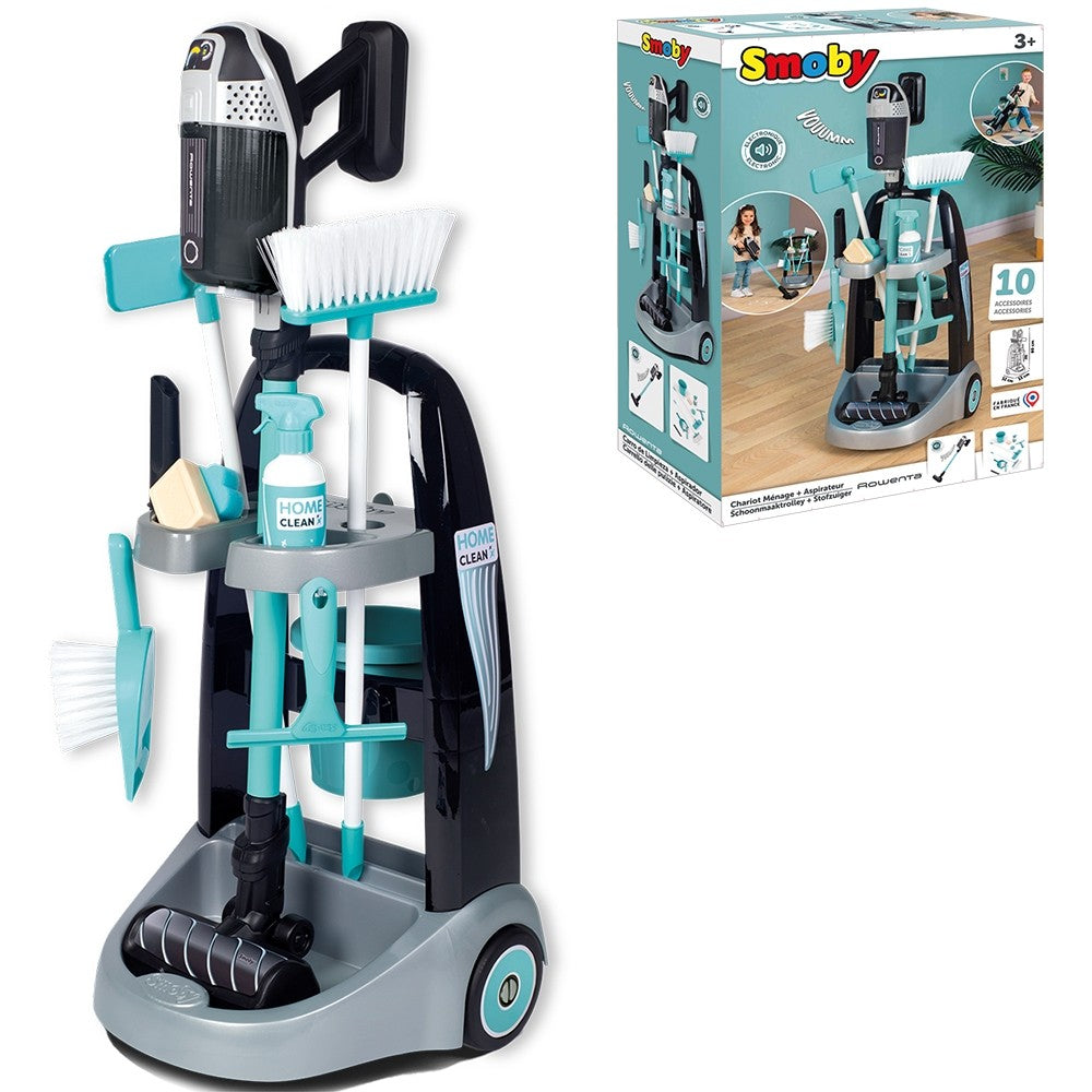 Chipolino set curatenie cu troller si aspirator Rowenta 3 ani+ Negru