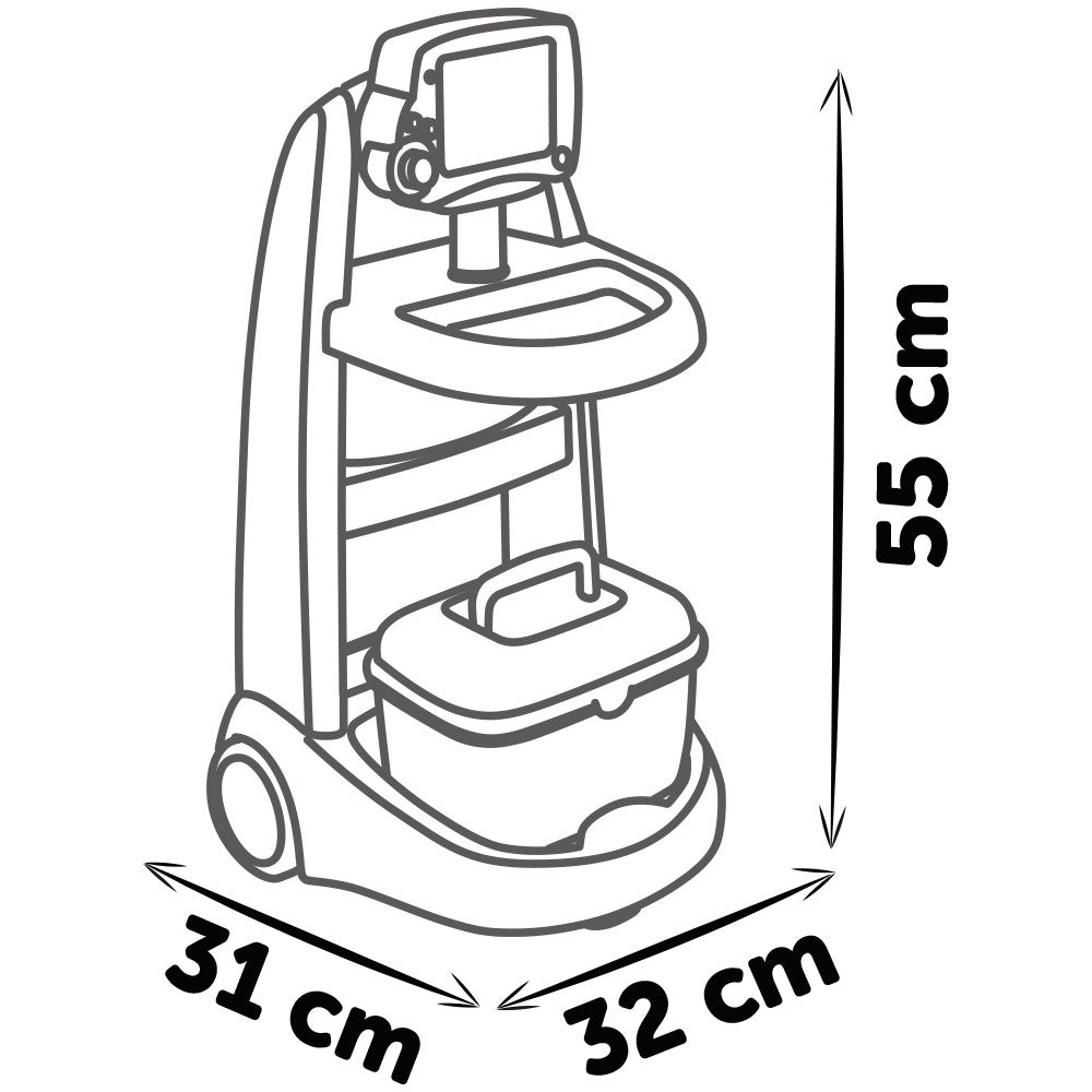 Chipolino set doctor cu carucior si accesorii 3-6 ani