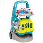 Smoby jucarie Set veterinar cu carucior si pisica 3 ani+