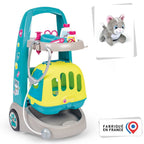 Smoby jucarie Set veterinar cu carucior si pisica 3 ani+