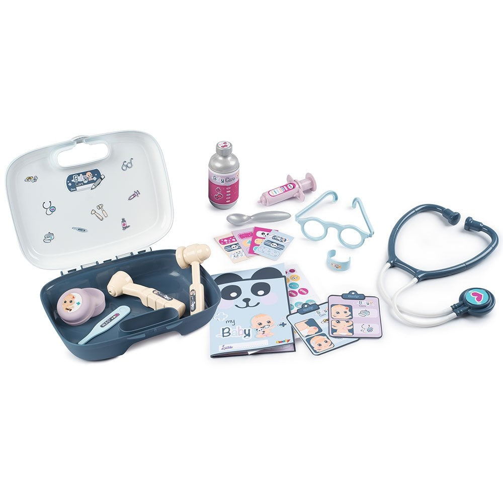Smoby jucarie Trusa doctor 3 ani+ Alb
