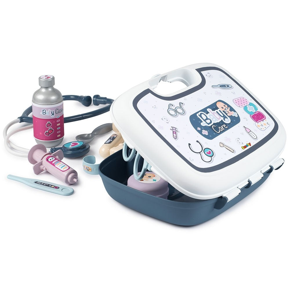 Smoby jucarie Trusa doctor 3 ani+ Alb Imagine secundară a produsului